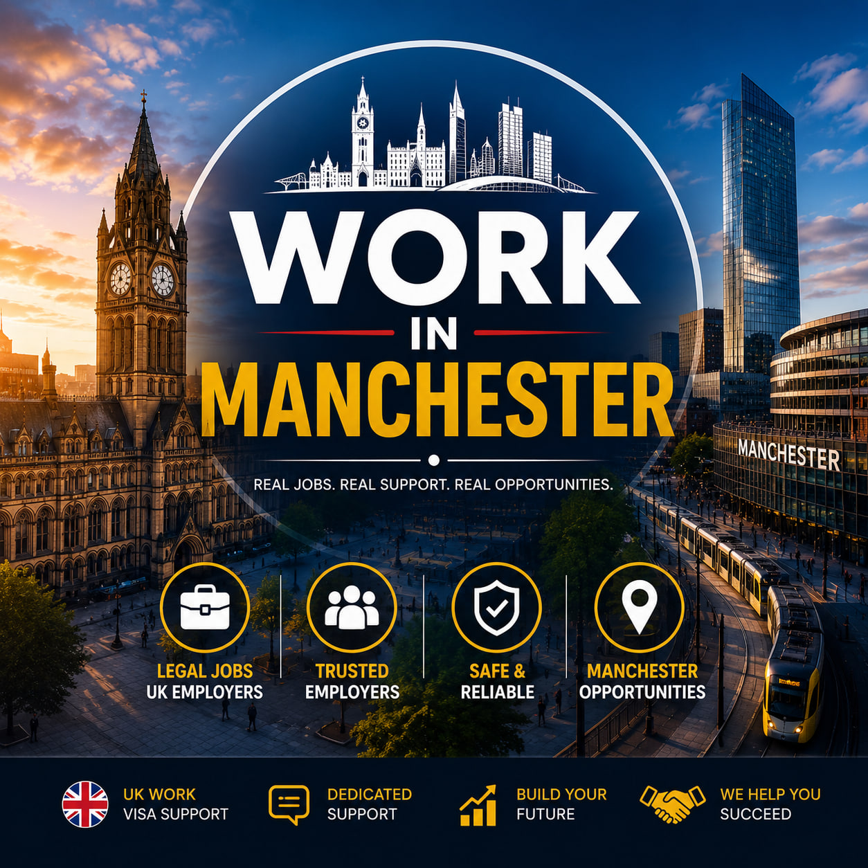 Work in Manchester  logo